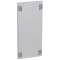 Plastron plein isolant 1/4 tour pour gaines à câbles XL³400 - hauteur 550mm