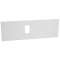 Plastron métal à vis pour DPX³250 dans XL³4000/800 - hauteur 200mm - 24 modules