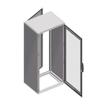 Spacial SF - baie 19p - assemblé - 1200x600x800mm|Schneider Electric-SCHNSYSF12680E