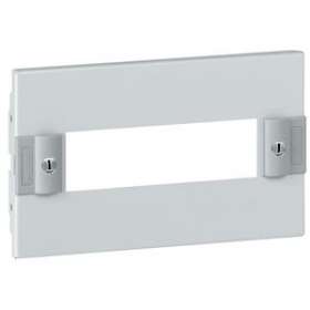 Plastron métal 1/4 tour modulaires sur rail gaine à câbles XL³400 -hauteur 150mm|Legrand-LEG020303