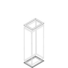 Toit/Base ouverte IP65 L1000mm P500mm (x1)|ABB-ABBPTBO1050