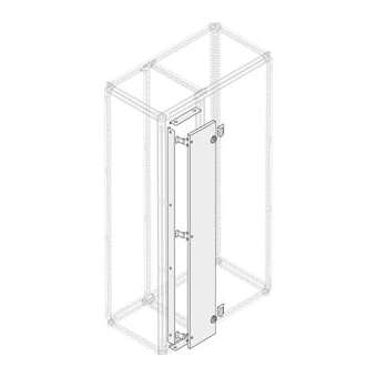 Contre-Porte gaine A Cable Int. IP30 H2000mm L400mm (x1)|ABB-ABBPDCB2040