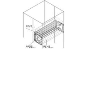 Frontal BUSBars Segregation Int. Up. H200mm For W600mm|ABB-ABBPFVS2062