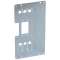Platine de montage XL³4000 - pour 1 DPX³160 extract invers source - vertical