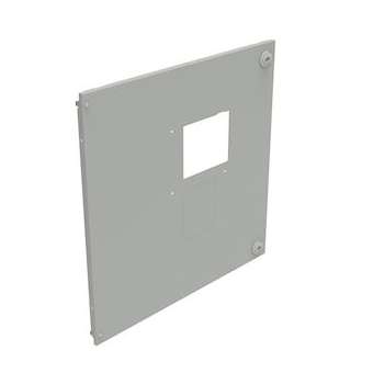 Plastron métal pour 1 à 2 DPX³630 débro avec différentiel position vert XL³4000|Legrand-LEG021071