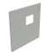 Plastron métal pour 1 à 2 DPX³630 débro avec différentiel position vert XL³4000