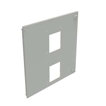Plastron métal inverseurs de sources à vis pour 2 DPX³630 débro horiz XL³4000|Legrand-LEG021074
