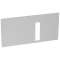 Plastron métal XL³4000 à vis 24 modules pour 1 DPX-IS250 position horizontale