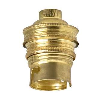 Douille culot B22 à raccord fileté et double bague matière métallique 4A 150W|Legrand-LEG060008