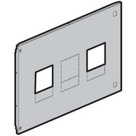 Plastron métal XL³4000 extractible sans diff - 1/2 DPX³630 - position verticale|Legrand-LEG021064