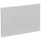 Plastron métal XL³800/4000 - à vis - 1 à 3 DPX 250/630 - vert - H 400 - 24 mod