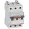 Disj. DX³ 25kA arrivée haute, départ bas à vis 3P 400V~ - 10A courbe C 3 modules|Legrand-LEG409780