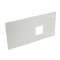 Plastron métal XL³4000 - 1 DPX 630 débro - commande motorisée - horizontal