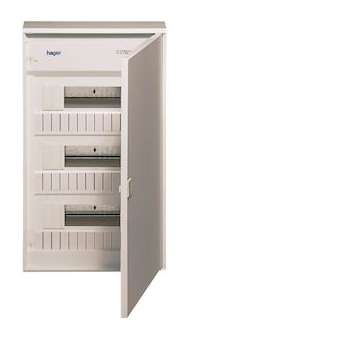 Coffret gala saillie 3 rangée 36 modules|Hager-HAGVA36D