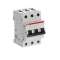 Disjoncteur S203L 3P 6A Courbe C Raccordement à vis - 6KA (3Modules)|ABB-ABB350333