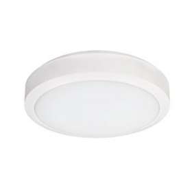 GAIA - Hublot Ext. IP65 IK09, blanc, LED intég. 15,5W 4000K 1500lm, a/sensor|Aric-ARI50730