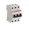 Disjoncteur S203L 3P 63A Courbe C Raccordement à vis - 6KA (3Modules)|ABB-ABB350344