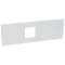 Plastron métal vis DPX 250 avec diff horizontal pour XL³800/4000 hauteur 200mm
