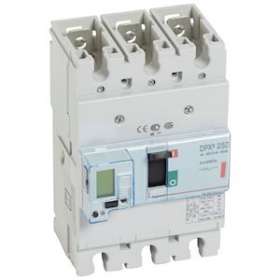 Disjoncteur électronique avec unité de mesure DPX³250 Icu 36kA 400V~ - 3P - 250A|Legrand-LEG420439
