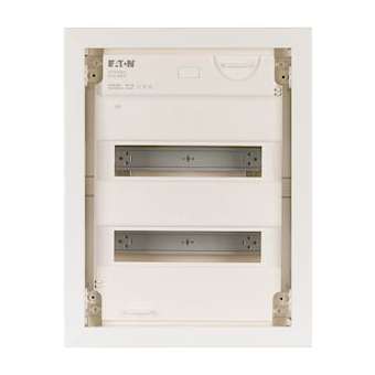 Coff.de distr.à encast.à 2 rangées 24 modules|Eaton industries-EONKLV-24UPS-SF