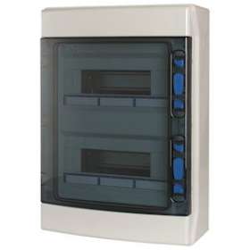 Coffret mural IP65 2-rangées 24-mod|Eaton industries-EONIKA-2-24-ST