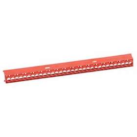 Kaedra - capot IP2 pour bornier 16,22 et 32 trous - rouge|Schneider Electric-SCH13585