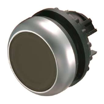 Bouton-poussoir, affleurants, noir, à accrochage|Eaton industries-EONM22-DR-S