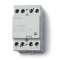 Contacteur modulaire 4NO 63A 24V AC/DC, AgSnO2, indicateur méca