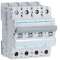 Disjoncteur 4P 10-15kA courbe C - 6A 4 modules|Hager-HAGNKN406