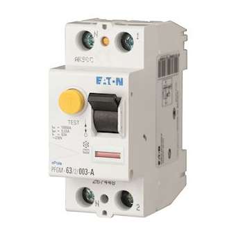 Inter diff 2x63A 500mA type AC|Eaton industries-EONPFGM-63-2-05