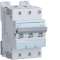 Disjoncteur 3P 6-10kA courbe C - 40A 3 modules|Hager-HAGNFT340