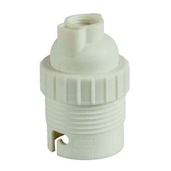 Douille plastique B22 simple bague|Bizline-BIZ620110