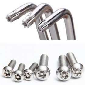 Utilite Drum - Kit de visserie anti-vol acier inox 304 pour gamme hublot Led|Aurora-ABIENVPS2