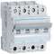 Disjoncteur 4P 6-10kA courbe B - 16A 4 modules|Hager-HAGNEN416