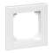 Merten M-Plan - plaque de finition - 1 poste - blanc antimicrobien brillant|Schneider Electric-SCHMTN515125