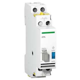 Acti9, iERL extension pour relais inverseur iRLI 12VCA 10A 1F + 1O/F|Schneider Electric-SCHA9E15542