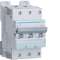 Disjoncteur 3P 6-10kA courbe D - 20A 3 modules|Hager-HAGNGT320