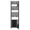 Radiateur sèche-serviettes Doris Digital étroit ventilo 1300W noir