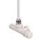 Robinetterie monopoint thermostatisable coudée 1/2' têtedroite - Kit K blanc