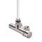 Robinetterie monopoint thermostatisable coudée 1/2' têtedroite - Kit K chromé