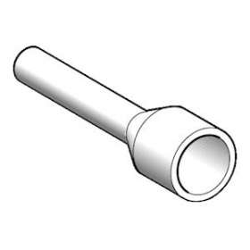 Linergy DZ5 - embout de câble - taille court - 0,5mm² - blanc - NF|Schneider Electric-SCHDZ5CE005L6