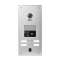 Platine vidéo monobloc gt alu naturel 4 bp d'appel avec électronique incluse