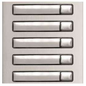 Module NEXA Alu 5 BP sur 1 rangée|Golmar-BITGN3150-AL