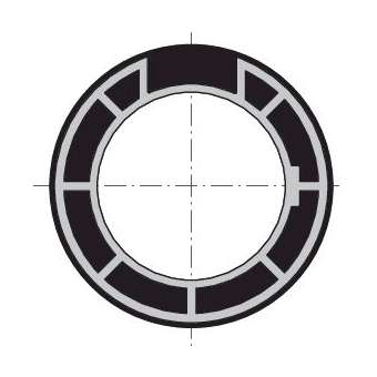 Couronne lt60 tube f5039|Somfy-SYF9420341
