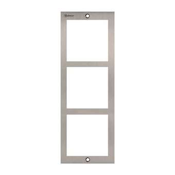 Cadre de montage NEXA Inox, 3 modules|Golmar-BITGNX6003