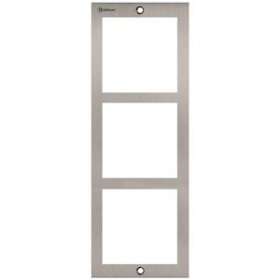 Cadre de montage NEXA Inox, 3 modules|Golmar-BITGNX6003