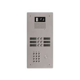 Platine alu audio/vidéo clavier 6 boutons - 2 rangées BUS (GB2/G2P)|Golmar-BITGTV62CL-206