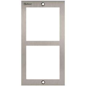 Cadre de montage NEXA Inox, 2 modules|Golmar-BITGNX6002