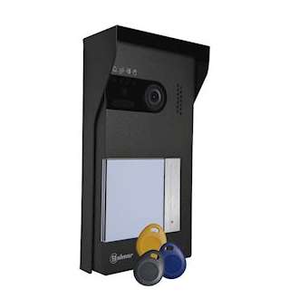 Platine kit vidéo couleur SOUL 1 bouton avec visière|Golmar-BITGSOUL-1