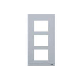 Platine 1/3 audio aluminium|ABB-ABB41393CFA